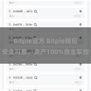 Bitpie官方 Bitpie钱包安全可靠，资产100%自主掌控