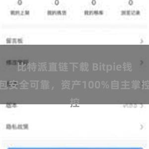 比特派直链下载 Bitpie钱包安全可靠，资产100%自主掌控